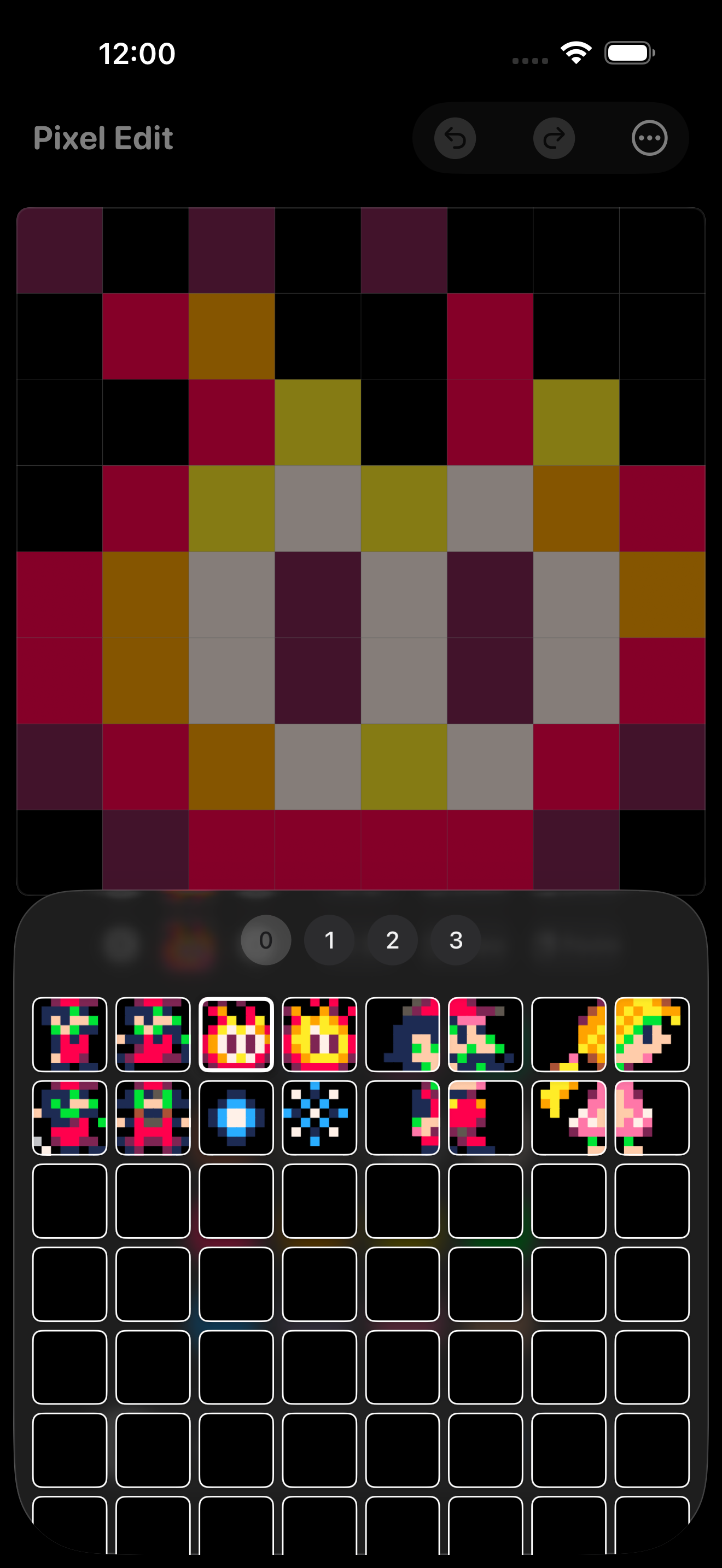 Pixel Edit Lite App Screenshot