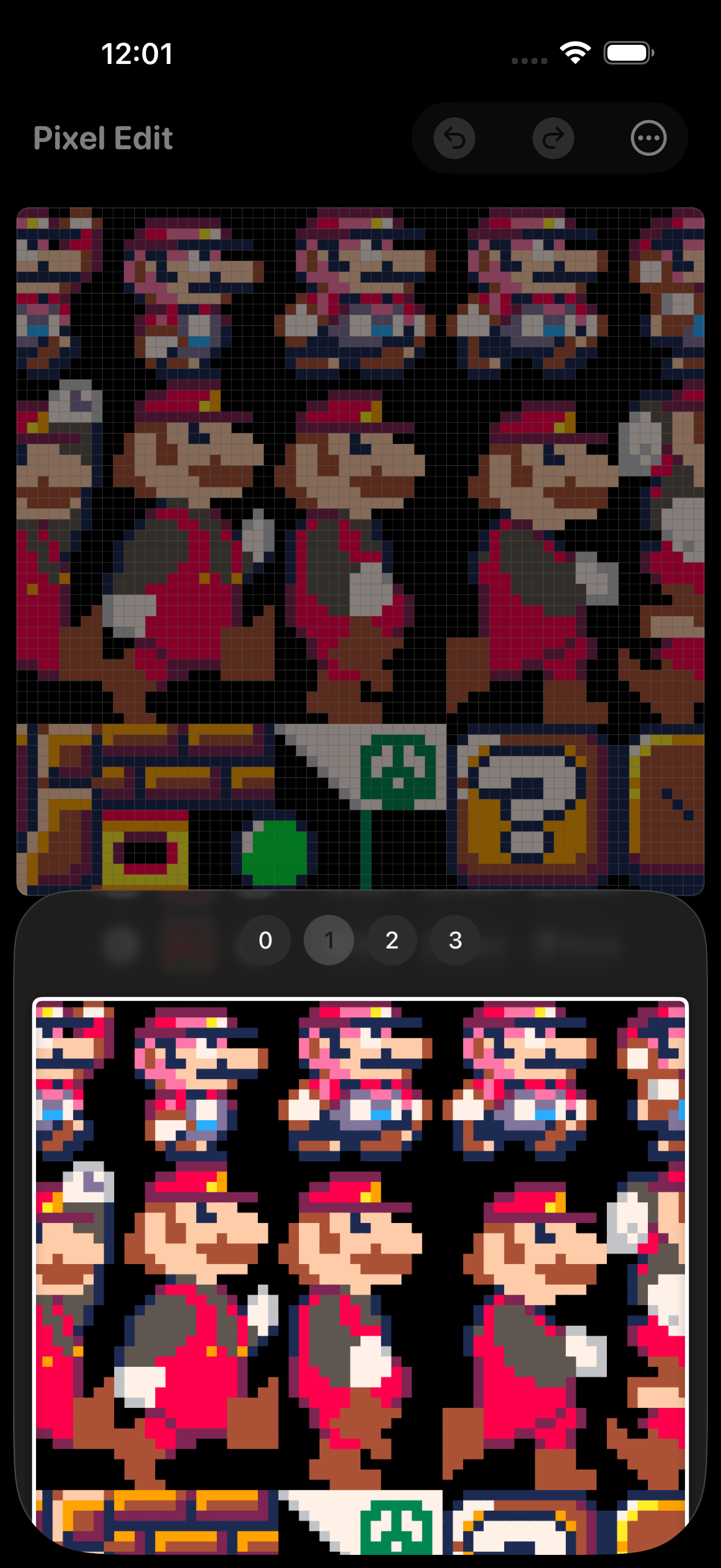 Pixel Edit Lite App Screenshot