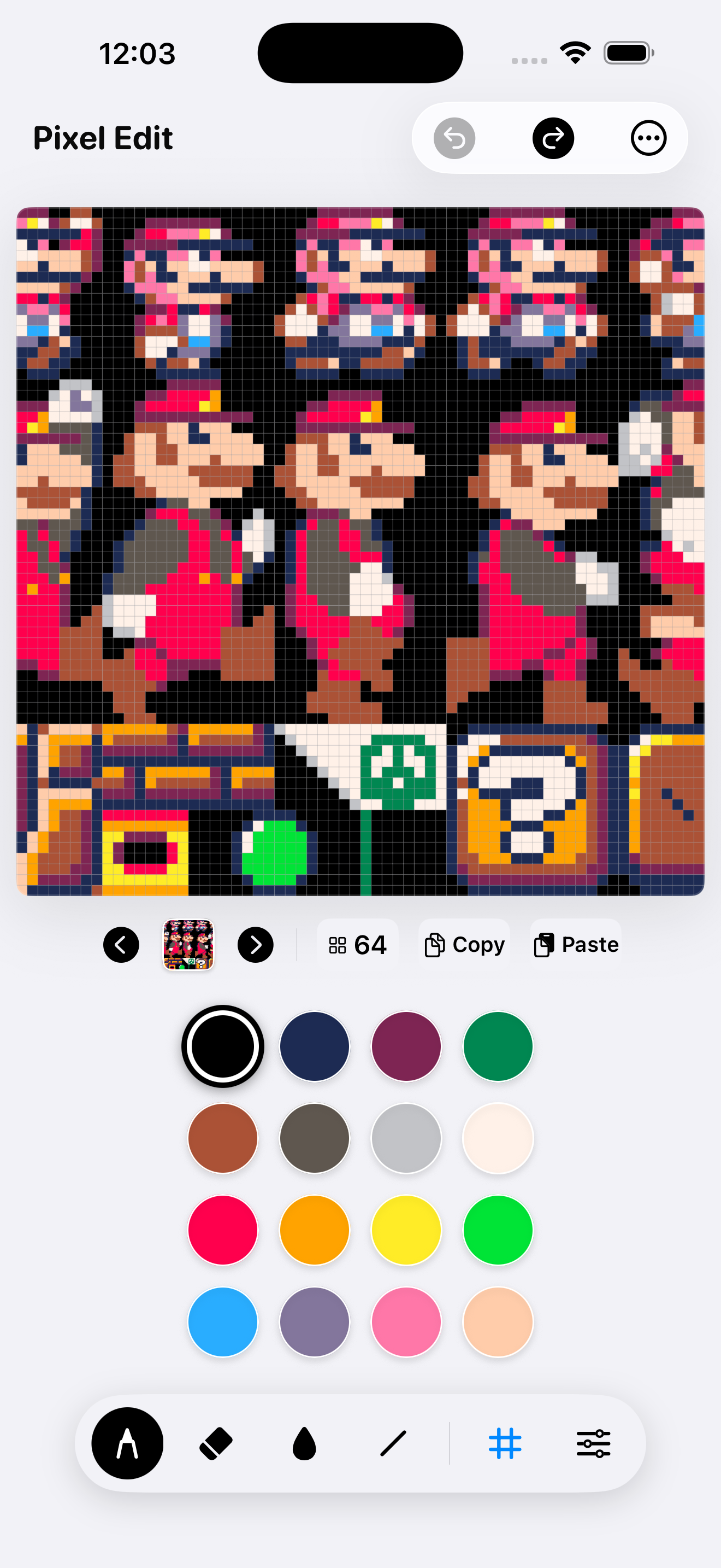 Pixel Edit Lite App Screenshot